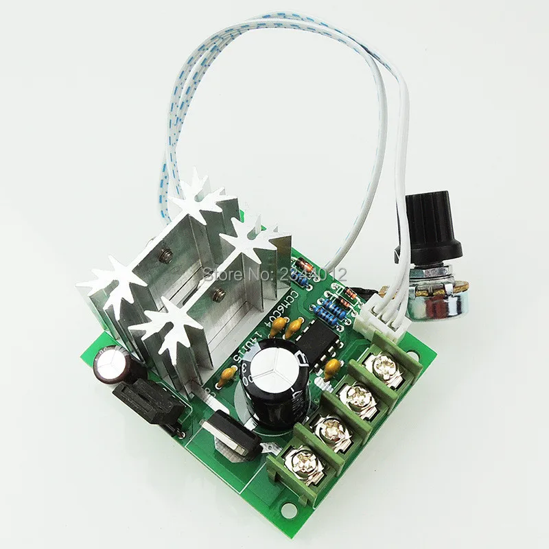 PWM CCM6C контроллер скорости двигателя постоянного тока 20A 24V 12V 6V 30V регулятор скорости бесступенчатый регулятор скорости