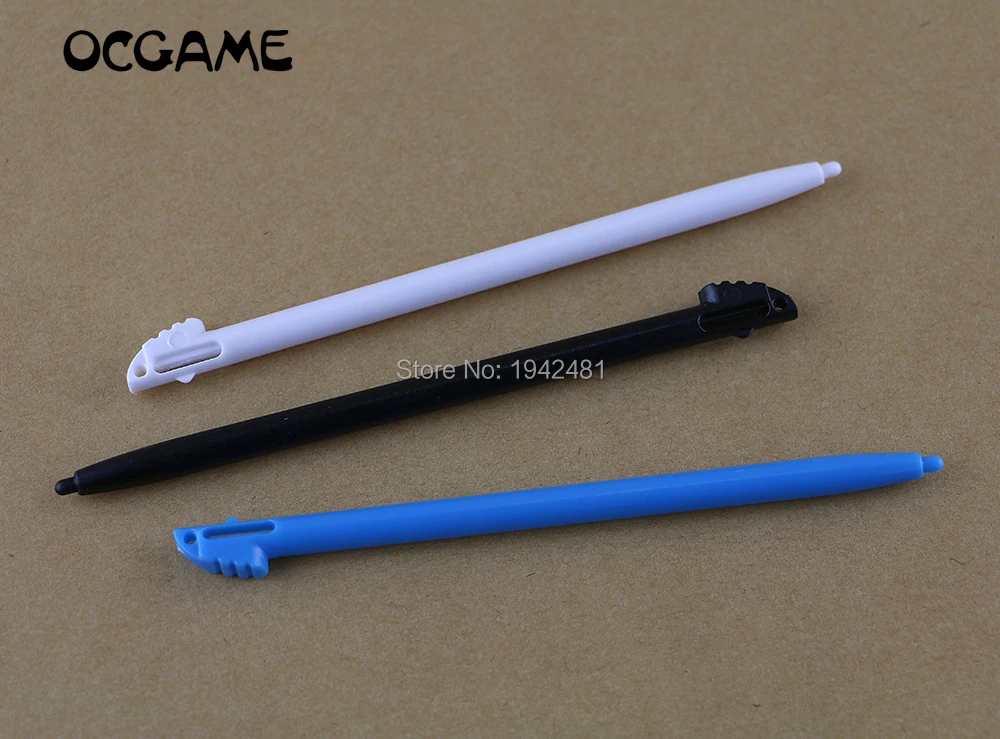 3DS XL LL 3DSXL 3DSLL용 다채로운 플라스틱 터치 스크린 스타일러스 펜 500개