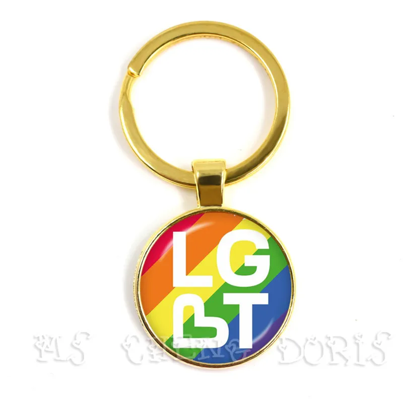 2019 Gay Pride Key Chains Same Sex LGBT Jewelry Gay Lesbian Pride with Rainbow Love Wins Gift Same Sex Marriage Equal Marriage