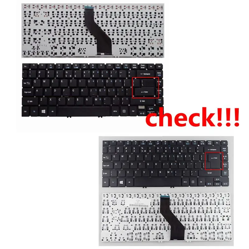 US/SP/LA/RU/FR  Laptop Keyboard ZQK ZQY For TravelMate P446 P645 P648 V4DA2 N15C5 keyboard