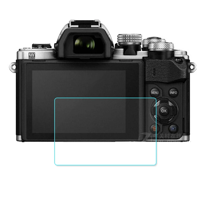 2PCS 9H Camera lcd Screen Protector glass For  Olympus OMD OM-D EM10 E-M10 Mark II III EM1 EM5 EM10 E-M1 E-M5 E-M10 E-PL9 E-PL8