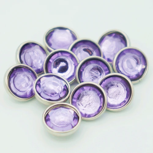 Hot sale NS5009 Mixed 10pcs 12mm Colorful Resin Uneven Beauty snap buttons fit DIY snap bracelet Jewelry wholesale