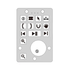 برنامج USB مجاني للبرامج غير الخطية ، تحرير الفيديو ، اختصار لوحة مفاتيح المفتاح السريع ، لوحة المفاتيح الميكانيكية المصغرة ل Adobe Premiere أفضل 12 لوحة مفاتيح لإصدار الفيديو للمبيعات - رقم 11