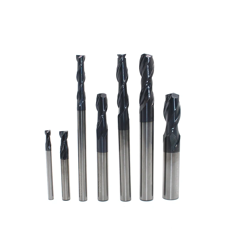 

2 Flute Cutting HRC50 2mm 3mm 4mm Alloy Carbide Milling Tungsten Steel Milling Cutter End Mill