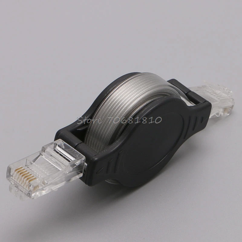 Retractable CAT5e RJ45 Internet Ethernet Network LAN Modem Router Cable Big Sale  Drop Shipping