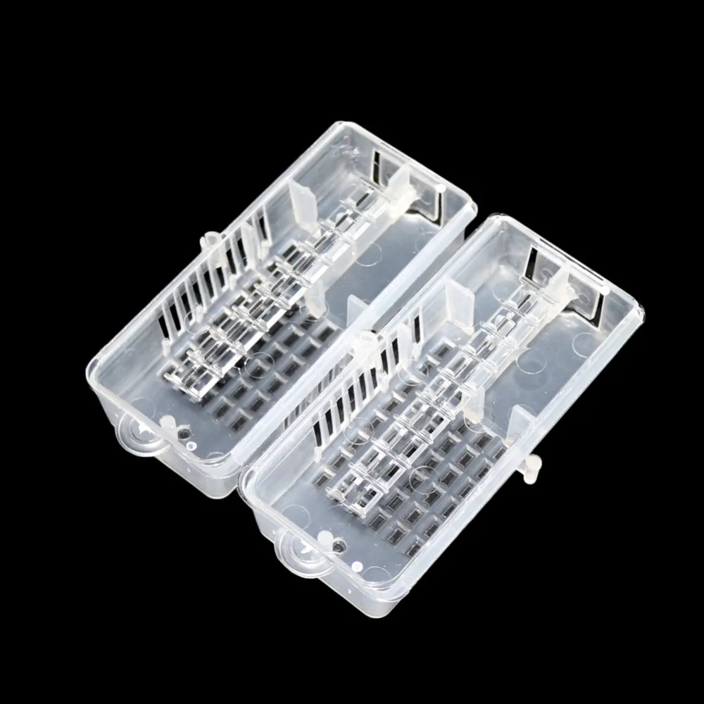 10 Pcs Bee Tools Bee Transport Cages Beekeeping Equipment Queen House Beehive White transparent Queen Bee Cage