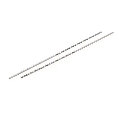 1mm Dia 100mm Length HSS Straight Shank Twist Drill Bit Drilling Tool 10pcs