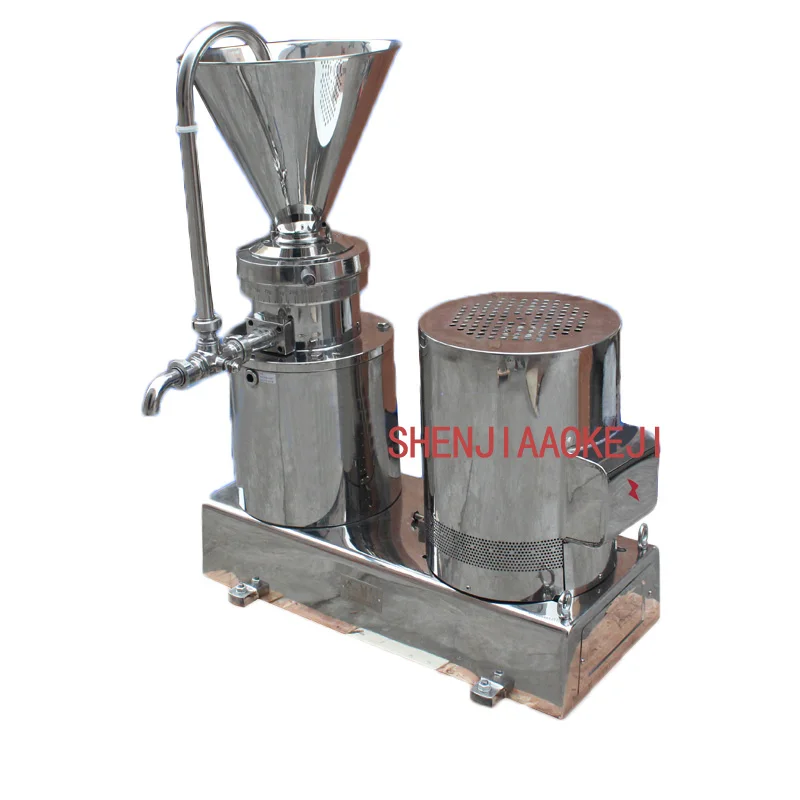 

JMF-120 380v Food Colloid mill grinding machine Soybean split mode colloid mill Stainless steel home ultrafine fluid refiner