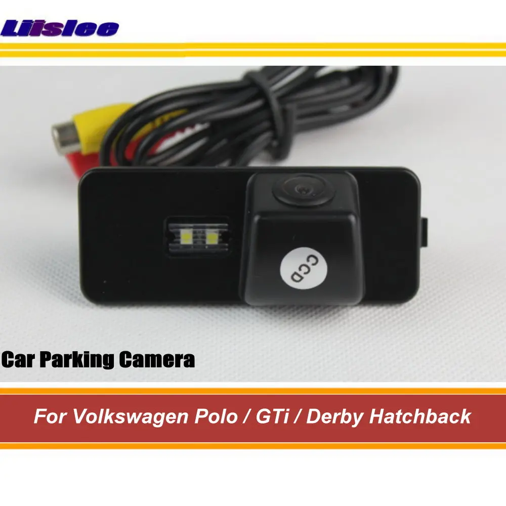 

For Volkswagen Polo/GTi/Derby Hatchback Car Rear View Camera Back Accessories HD CCD NTSC RAC Integrated Dash Cam Kit