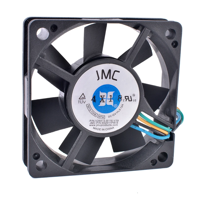 

COOLING REVOLUTION 6015-12HB 6cm 60mm fan 6015 12V 0.12A 4-wire pwm computer motherboard CPU cooling fan