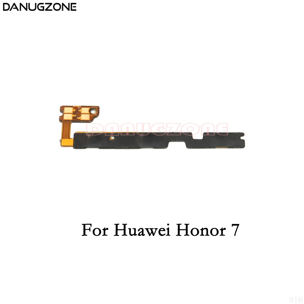 Power Button Switch Volume Button Mute On / Off Flex Cable For Huawei Honor 7 7i