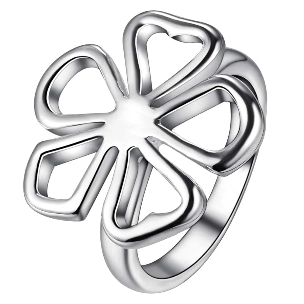 sunflower beautiful Wholesale 925 jewelry silver plated ring ,fashion jewelry Ring for Women, /QSCXGQMC AOQQWUUF