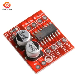 5Pcs 1.5A Mini Dual Channel DC Motor Driver Module H-Bridge Stepper L298N PWM speed control module For Intelligent Car Robot