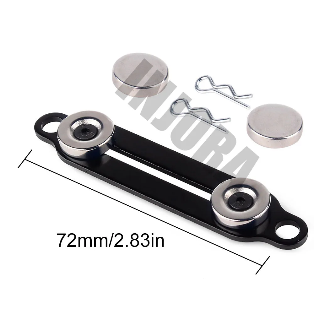 INJORA 1PCS Shell Column Magnetic Stand Invisible Body Post  for 1:10 RC Crawler Car Axial SCX10 & SCX10 II 90046