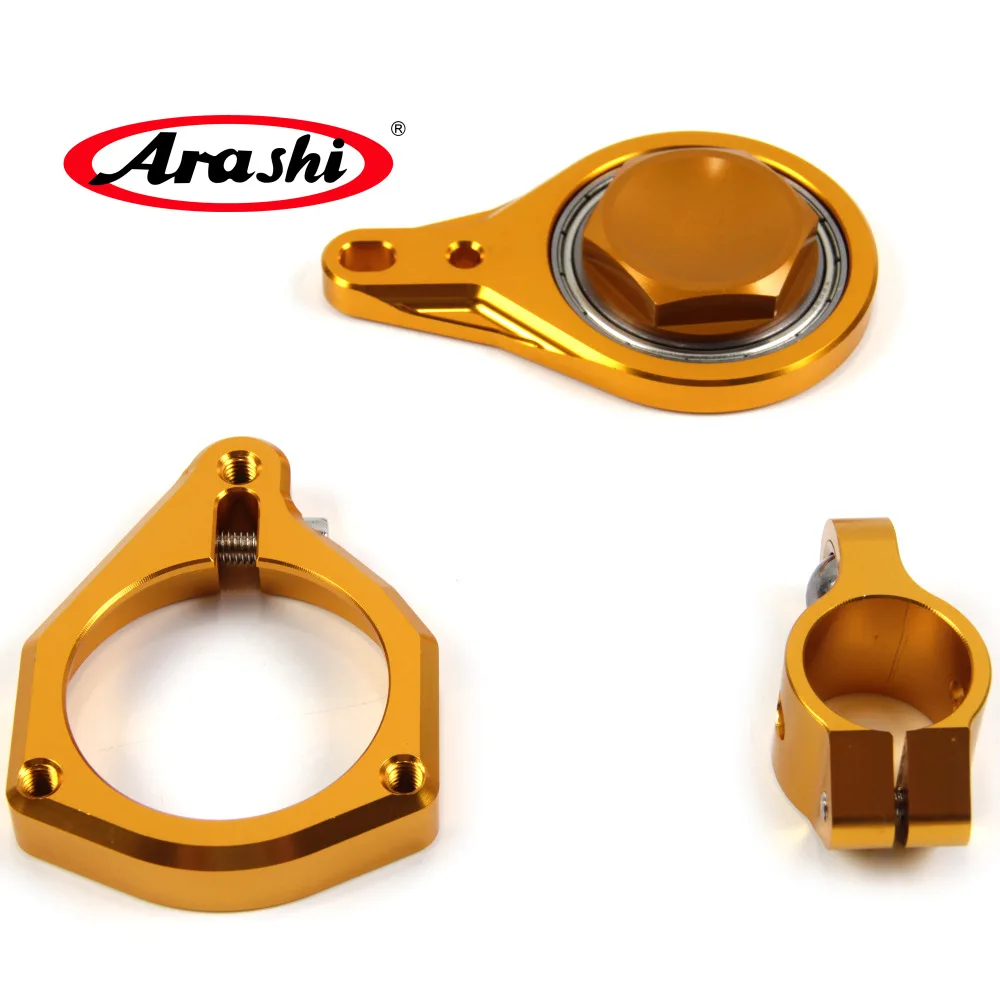 Arashi-Support d'Invite de Montage d'Amortisseur de Direction CNC, pour BMW S1000RR 2009-2013 S1000 S 1000 RR 1000RR 2009 2010 2011 2012 2013, Stabilisateur