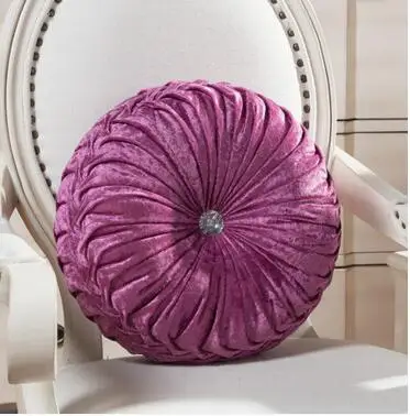 Round Pumpkin Cuddle Cushion, European Style Sofa Cushion, Car Sofa Bed, Decoration with Filling, Wholesale, FG64