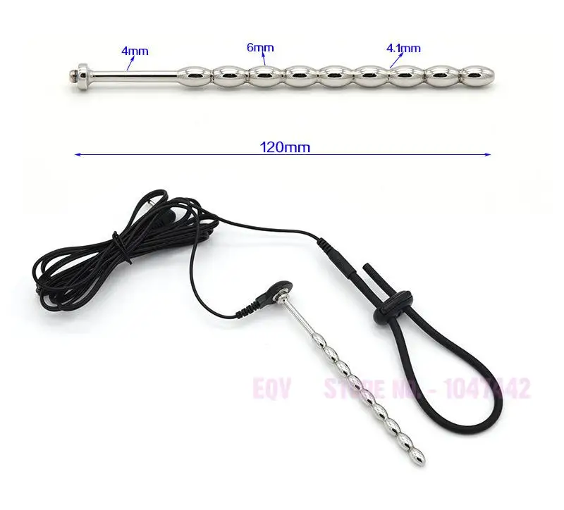 Electro Sex Kits Anal Urethral Stimulator Plug Penis Massager Ring Electro Shock Cockring Vibrator Sex Toys For Men.