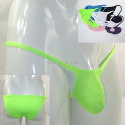 Mens Pouch Bikini Bulge Enhancer Low Rise Moderate Back G7031 Swimsuit tricot