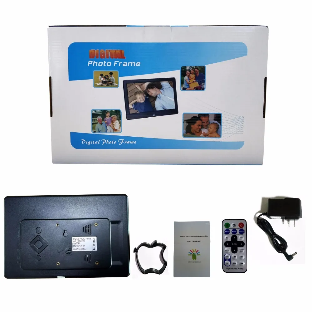 Операционная система Android 16x9, 10 дюймов, WIFI, ОЗУ 512 Мб, ПЗУ 8 Гб, поддержка загрузки мыши, установка программного обеспечения, цифровая фоторамка