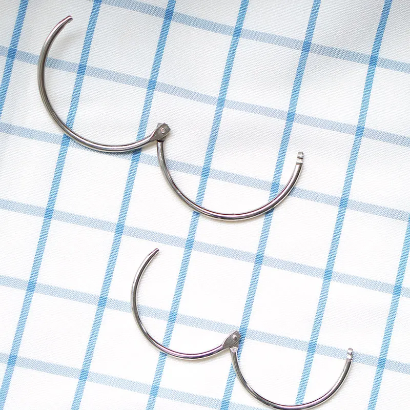 Buckle Loose Leaf Metal Binding Ring Binder Hinged Rings Handwerk Punch Ring Album Metal Book Rings