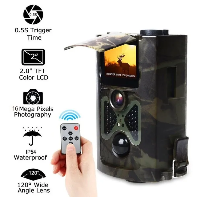 

16MP 1080P Wildlife Trail Camera Photo-traps Hunting Wild Camera Wireless Surveillance Wildcamera HC550A Laser Hunter Tracking