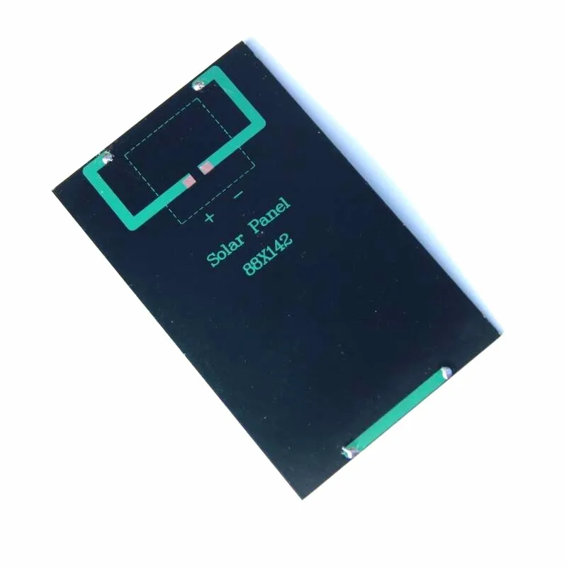 1.9w 5v mini painéis solares célula solar policristalina para pátio solar luz banco de energia diy projeto de energia solar 142*88mm