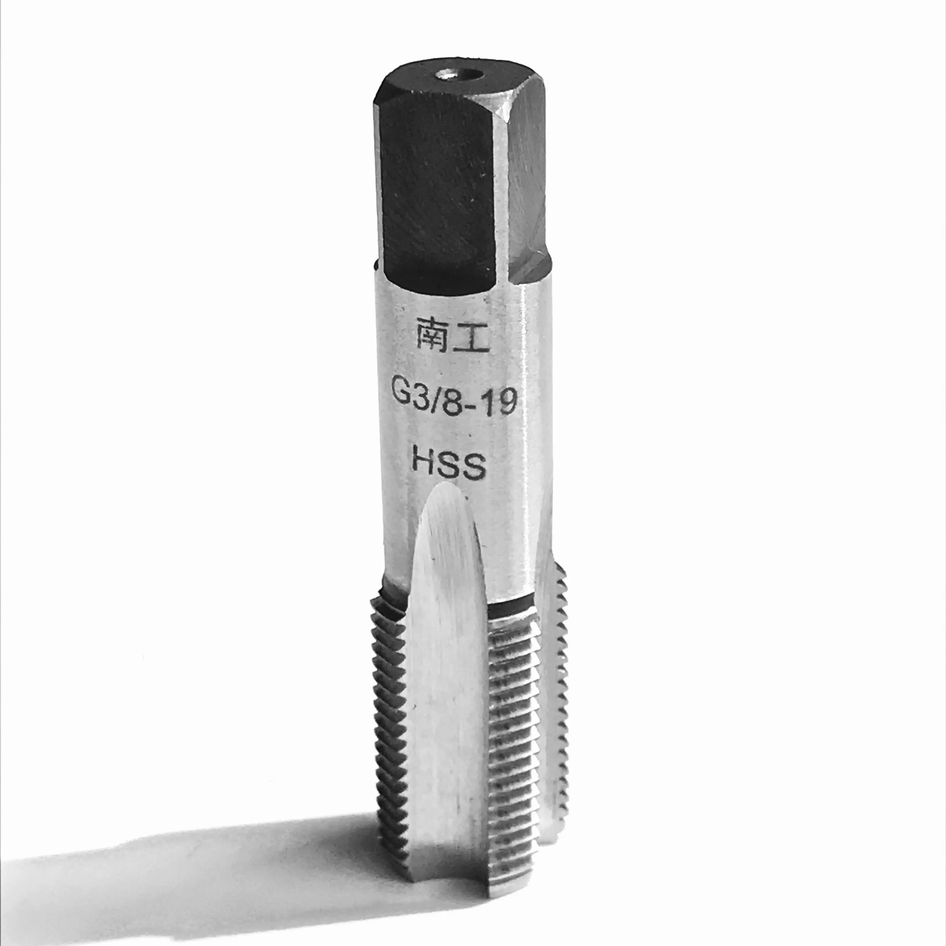 

Free Shipping HSS6542 Made 55 Degree BSP Left Hand G3/8"-19 LH Parallel British Standard Pipe Machine Tap for Threading Metal