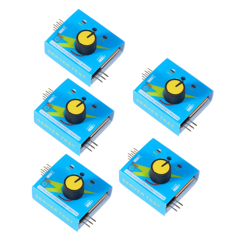 5/10/20/50/100pcs Multi Servo Tester 3CH ECS Consistency Speed Controler Power Channels CCPM Meter For Rc Airplane Hot Selling