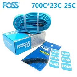 FOSS Bicycle Bike Tube & Patch 700C Road Bicycle F/V Presta Valve 700C*23C-25C TPE Rubber Prevent Pierced Inner Tube Accessories