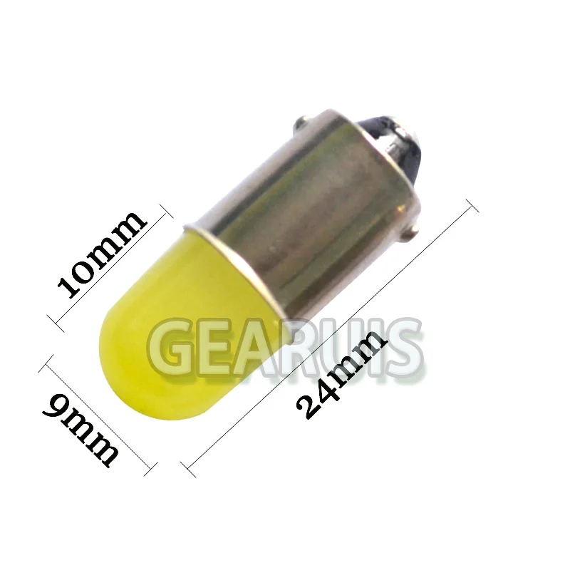 100 قطعة الحرارة دائم T11 363 BA9S COB 30MA الجولة ثلاثية الأبعاد Led T4W 1 SMD سيارة LED أضواء لمبة تصفيف السيارة إسفين الجانب ضوء المصباح الكهربي 12 فولت #3