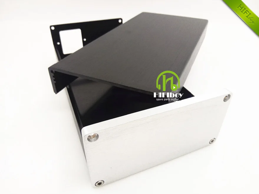 Full Aluminum Chassis Shell For Audio Amplifier Mini Case Preamp Box PSU Enclosure 1005 102*50*208mm