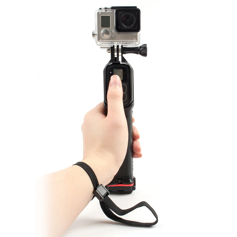 Floating Waterproof Diving Remote Control Box Handheld Selfie Stick For Gopro 8 7 6 5 SJCAM  Dji Osmo Action Camera Accessories