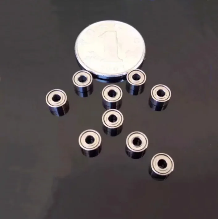 682 ZZ 682Z 682ZZ double shielded full ball deep groove ball bearings 2x5x2.3  2x5x2 2x5x1.5 mm