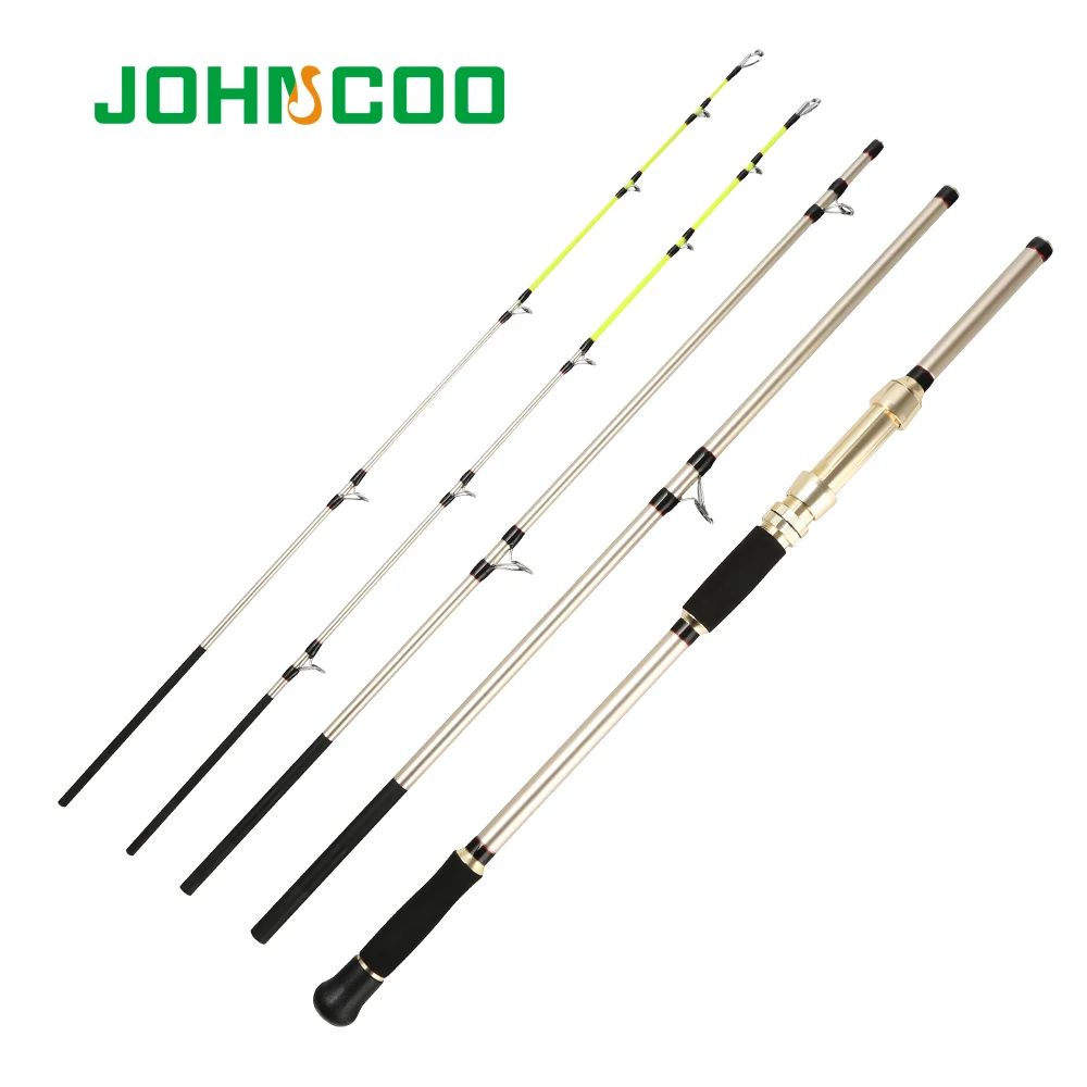 Fishing rod max power 20kg Inshore Surf rod big game 40LB 4 sections H XH 2 tips 2.4m 2.7m 3.0m CatFish Fishing Spinning rod