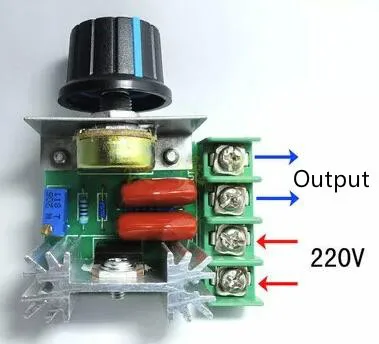 Imports of 2000 w 220 V dimmer high-power thyristor electronic voltage regulator for temperature control