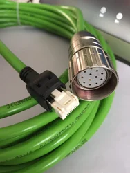 VW3M8102R30 VW3M8102R100 LXM32 Servo Motor Code Line Series Connection Wire Encoder Cable for Schneider 3m 5m 8m