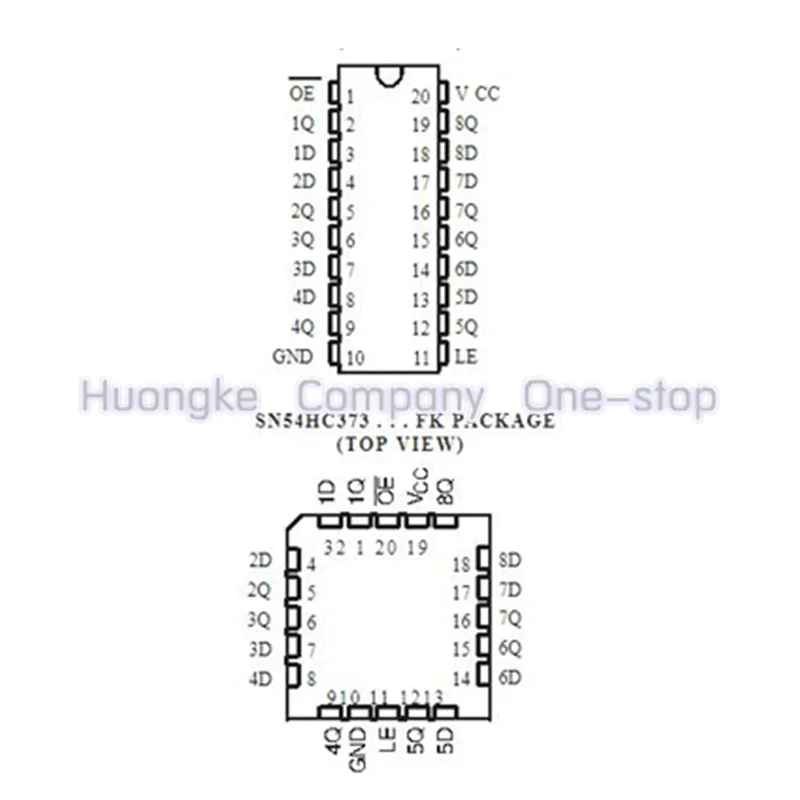 4pcs/lot SN74HC373N 74HC373N 74HC373 DIP-20 OCTAL TRANSPARENT D-TYPE LATCHES WITH 3-STATE OUTPUTS