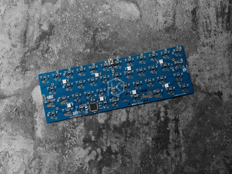 daisy 40% Custom Mechanical Keyboard Kit Supports TKG-TOOLS Underglow RGB led PCB 40% programmed mx alps matias double spacebar