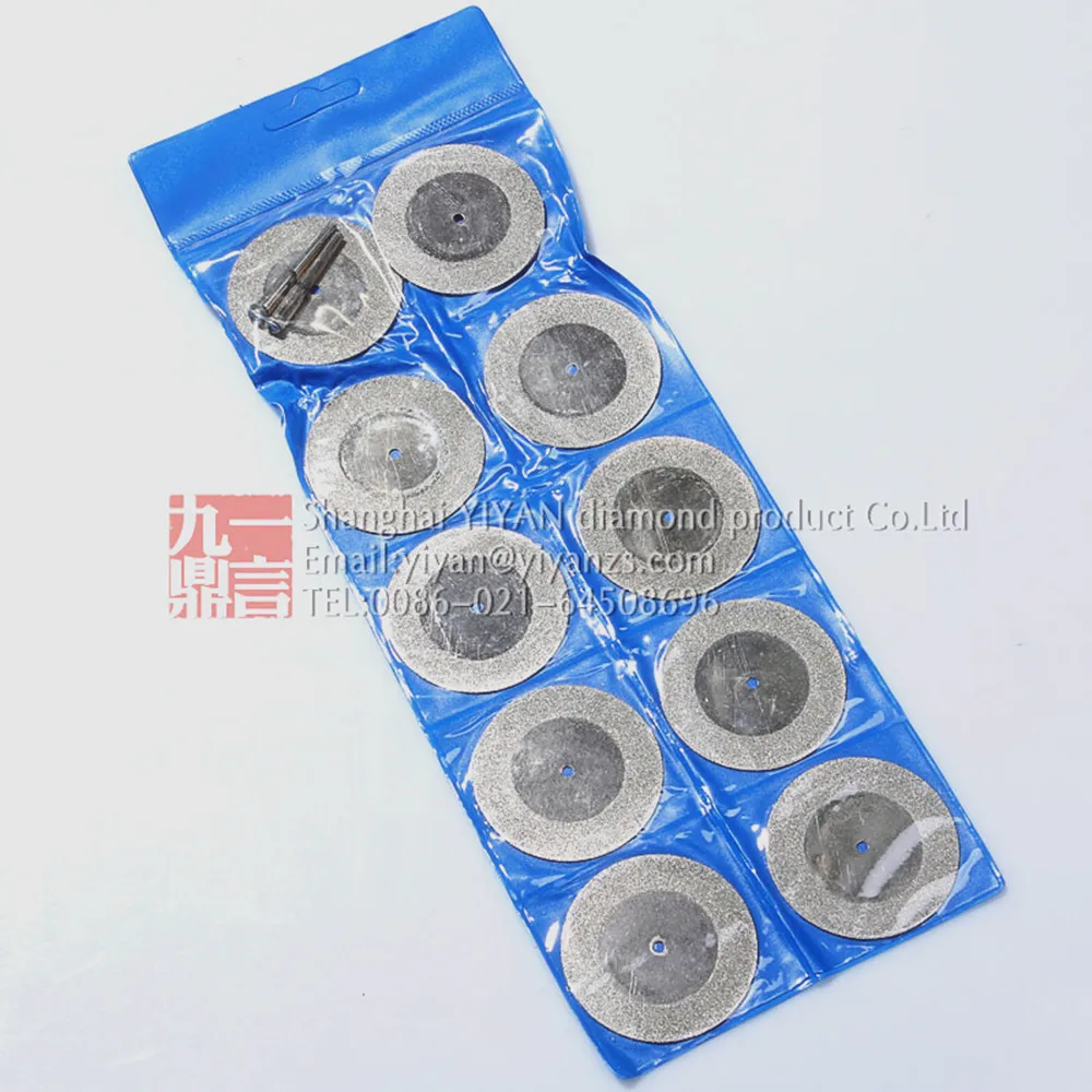 다이아몬드 커팅 디스크 휠, 그라인딩 휠 블레이드 톱 40mm dremel 도구용 스톤 대리석 유리 섬유, 무료 배송, 3 세트/묶음