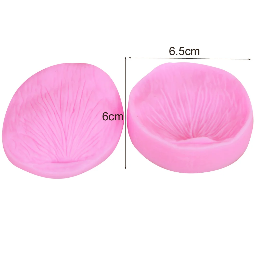 Rose Flower Petal Veiner &Cutter Silicone Molds Fondant Sugarcraft Gumpaste Clay Water Paper Baking Cake Decorating Tools CS221