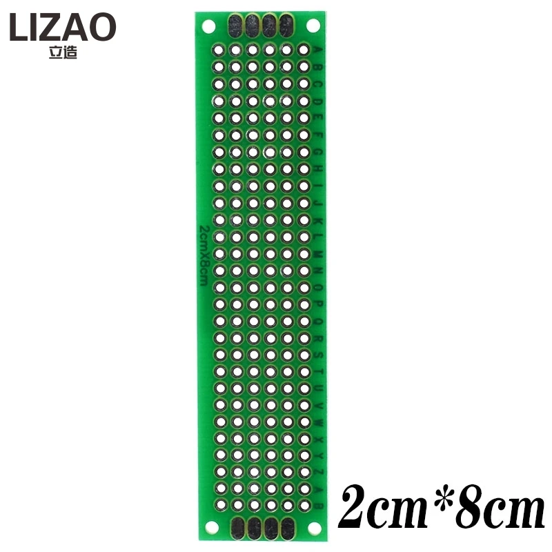 9x15 8x12 7x9 6x8 5x7 4x6 3x7 2x8 cm Double Side Prototype Diy Universal Printed Circuit PCB Board Protoboard For Arduino