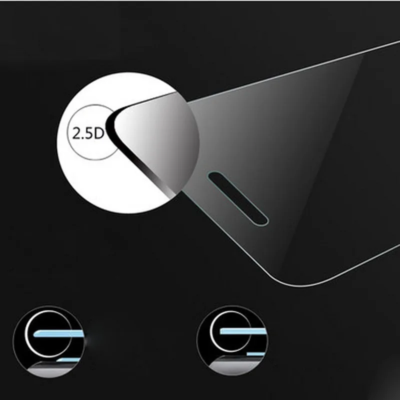 Protective Tempered Glass For iPhone 8 7 6 6S Plus X 5S 5 5C SE 4 4S 10 XR XS Max Screen Protector Film For iPhone X 7 8 6 6S