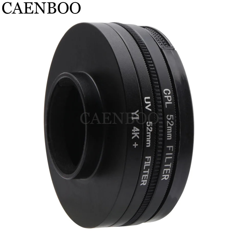 CAENBOO عدسة مرشحات ل XiaoMi يي 4K + زائد التعميم CPL UV C-PL الرياضة عمل كاميرا حامي ل Xiaomi يي 4K لايت اكسسوارات