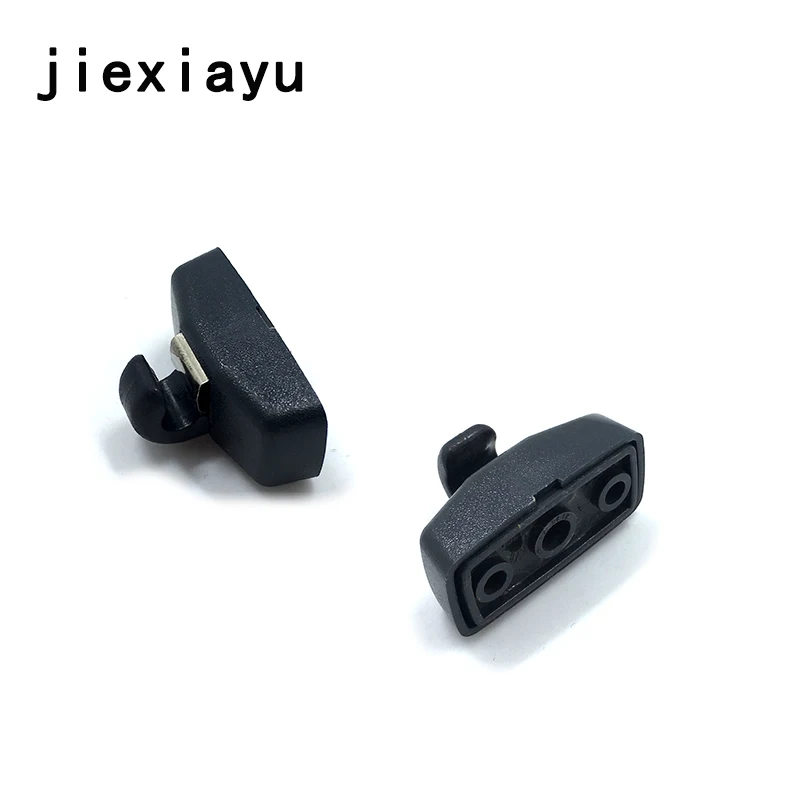 2PCS OEM Black Sun visors hooks  Gol Bora Golf Jetta Passat Polo Beetle Sharan 3B0 857 561 B 82V 3B0857561 B 71N 3B08575619B9