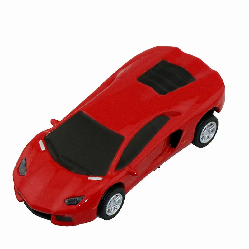 محرك فلاش معدني صغير للسيارة الرياضية ، 4 جيجابايت/8 جيجابايت/16 جيجابايت ، محرك أقراص فلاش Usb ، تخزين بطاقة الذاكرة ، هدية للأولاد