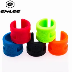 ENLEE 4pcs/Set Bicycle Protective Gear road mountain bike frame collision rubber protection ring guard chain protector stickers