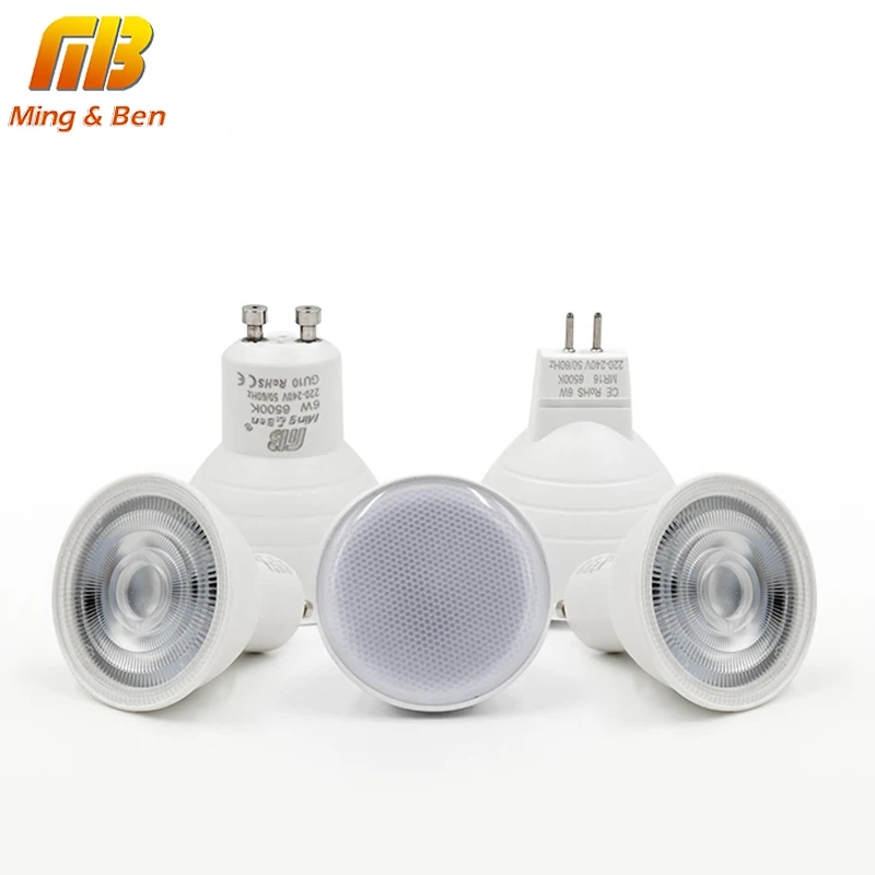 E27 E14 MR16 GU10 Lampada LED Bulbs 220V 240V Bombillas 5W 6W 7W 9W 12W LED Lamp Spotlight 36 60 80 LEDs SMD 2835 LED Spot Light