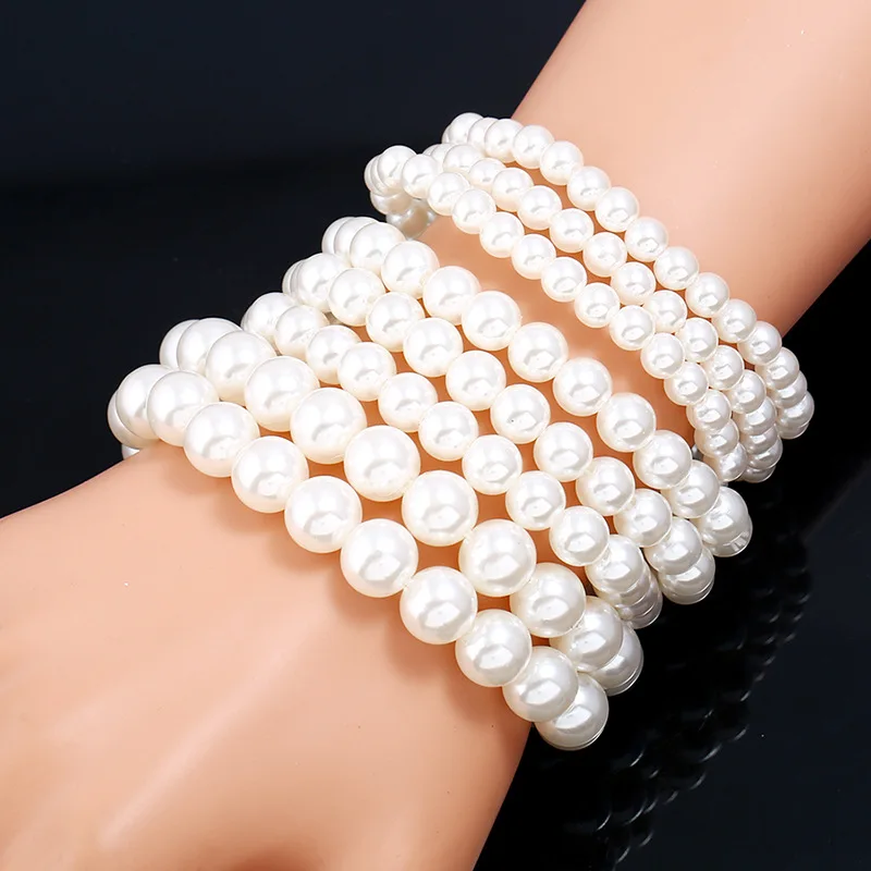 New Arrival Classic Imitation Pearl (8mm  10mm 12mm) Bracelet For Women