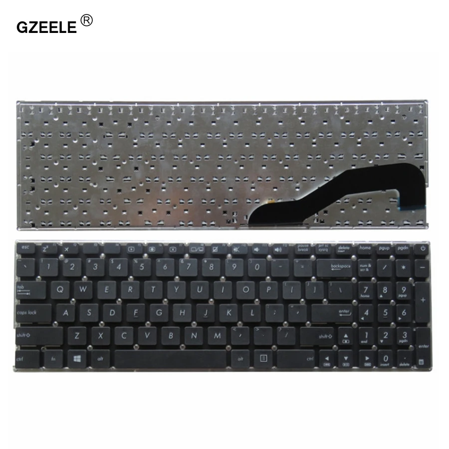 

NEW US Laptop Keyboard for Asus R540 R540S R540SA r540sa R540UP F540 F540UP English without frame