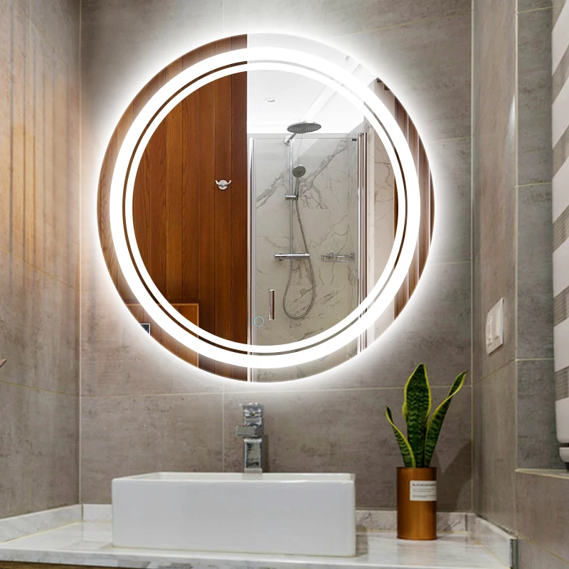 50-70cm silver led makeup mirror light Luminaire  IP54 waterproof Bathroom Led Mirror light Led wall lamp for hotel room Toilet